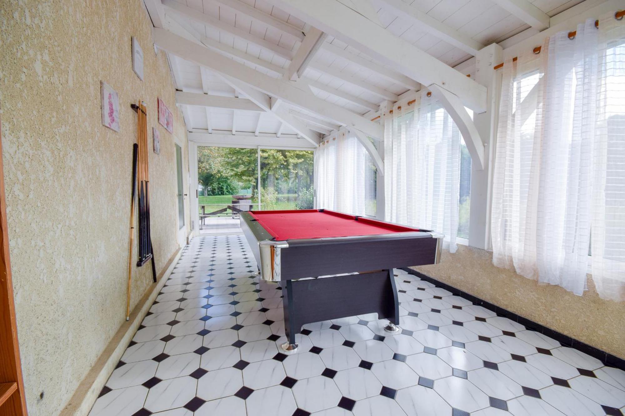 Villa Avec Piscine Et Billard Sabres Exterior foto